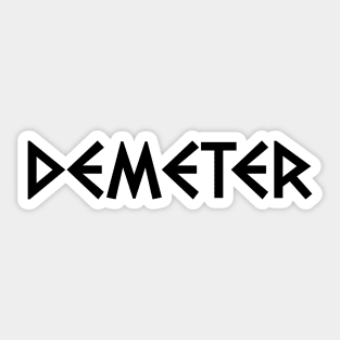 Demeter Sticker